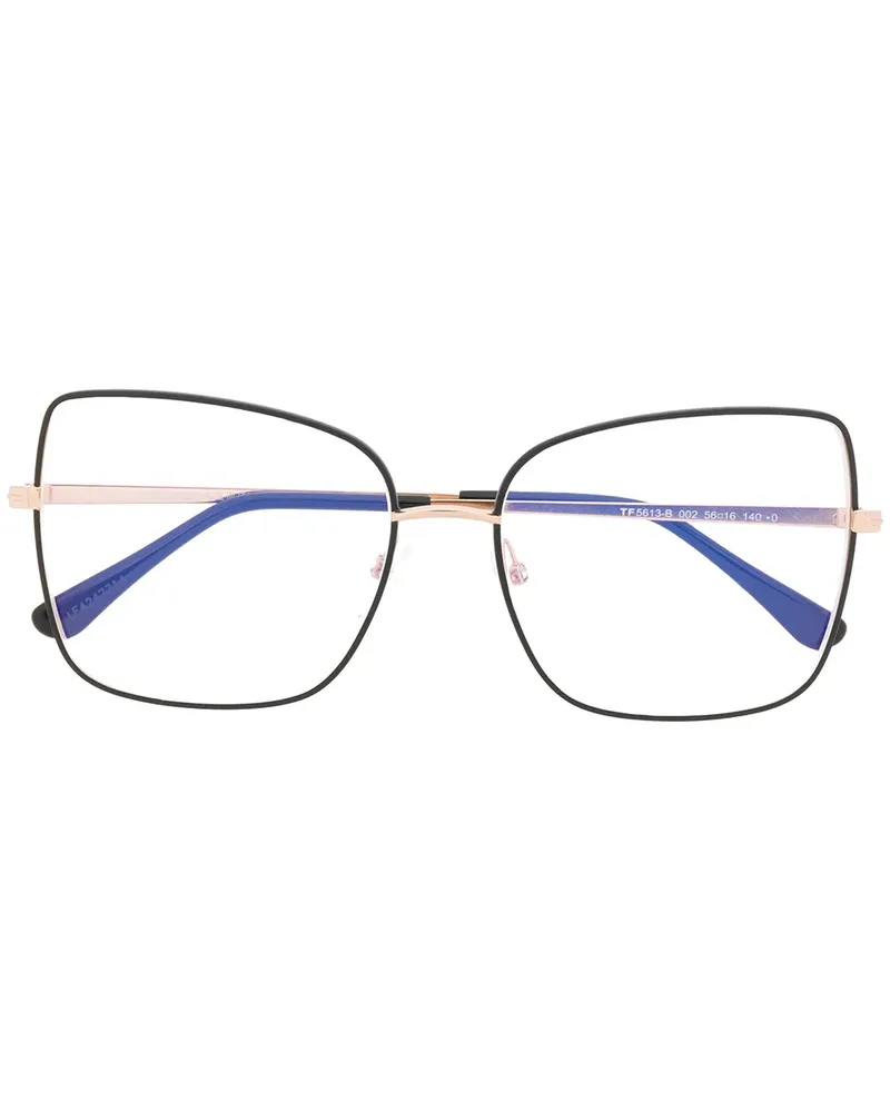 Tom Ford FT5613B' Brille mit eckigem Gestell - Gold Gold