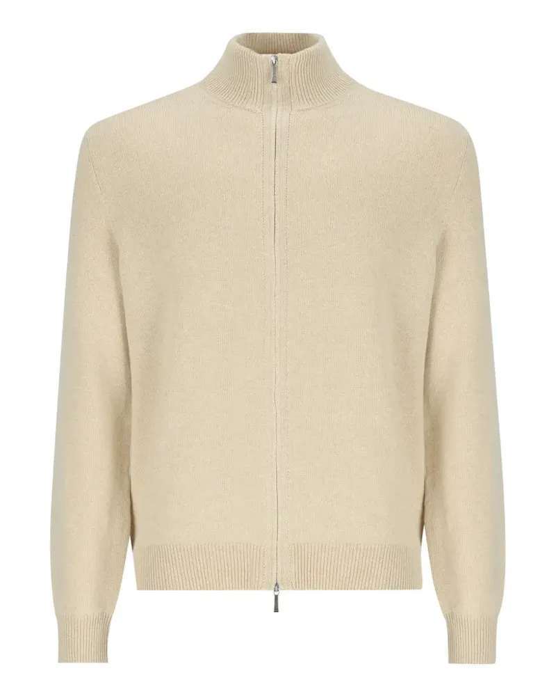 Loro Piana Parksville Cardigan aus Kaschmir - Nude Nude