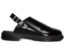 Anatomical Toe Slingback-Pumps - Schwarz