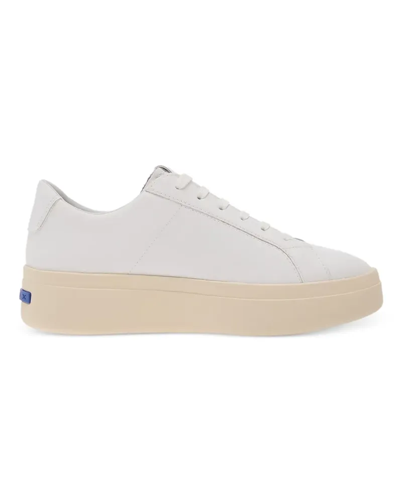 Geox Gxcp-03 platform leather sneakers - Weiß Weiß
