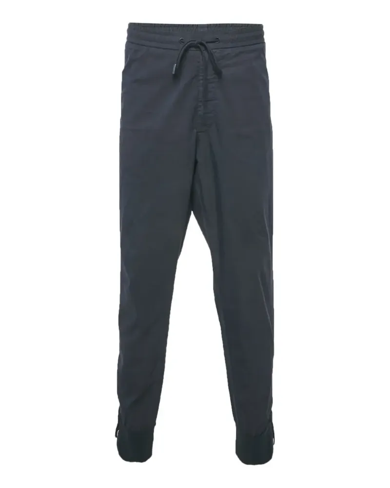 HUGO BOSS drawstring cuffed track pants - Blau Blau