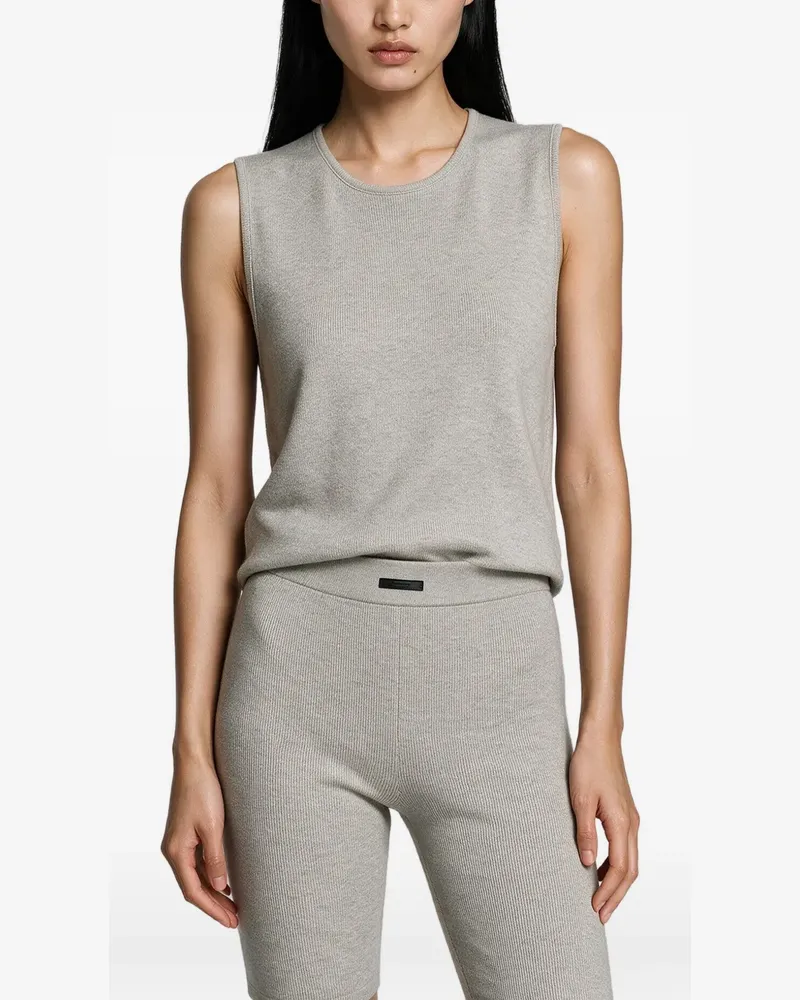 Fear of God ribbed-knit tank top - Grau Grau