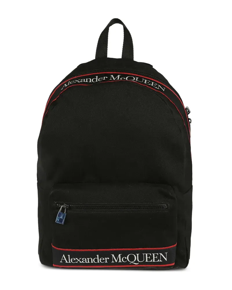 Alexander McQueen Metropolitan Selvedge Rucksack - Schwarz Schwarz