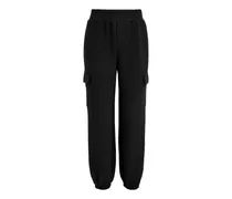 Hose mit aufgesetzten Taschen - Schwarz