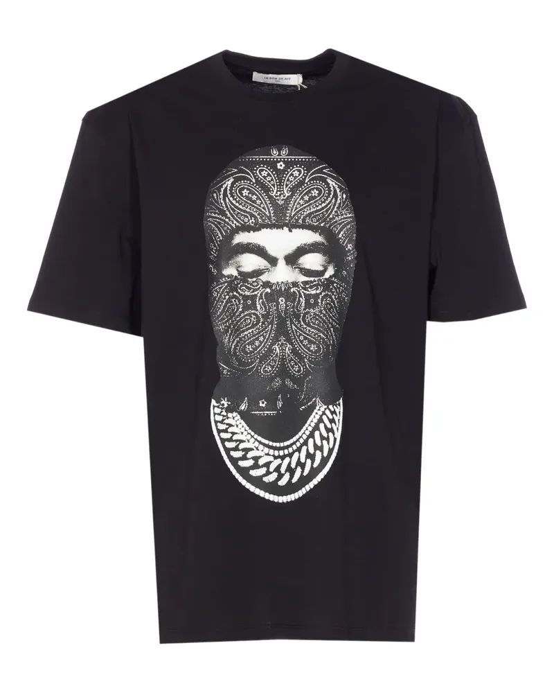 IH NOM UH NIT T-Shirt mit Paisley-Print - Schwarz Schwarz