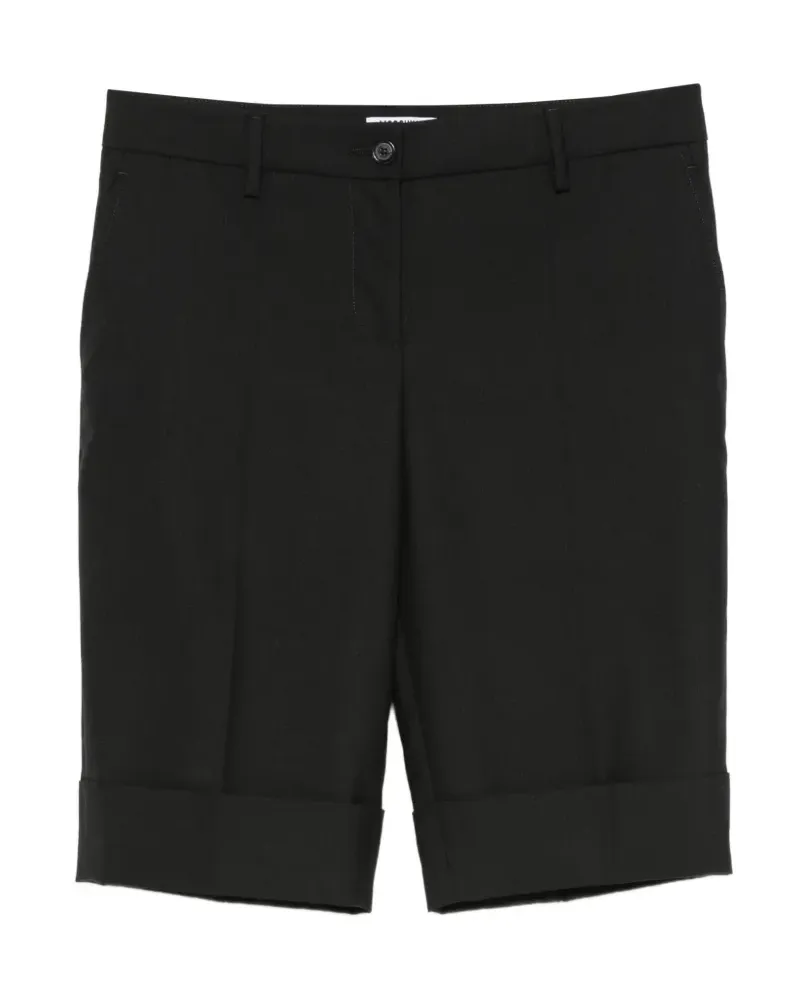 Moschino buttoned turn-up shorts - Schwarz Schwarz