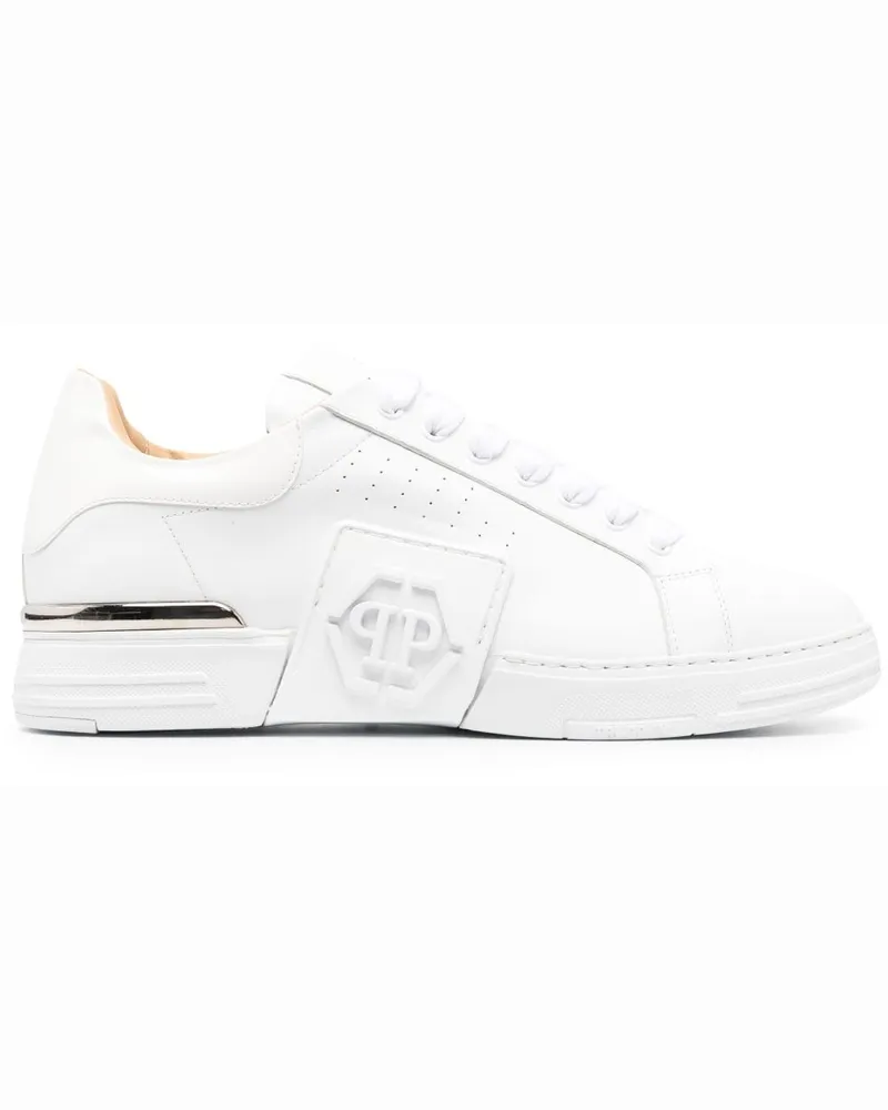 Philipp Plein Hexagon Sneakers - Weiß Weiß