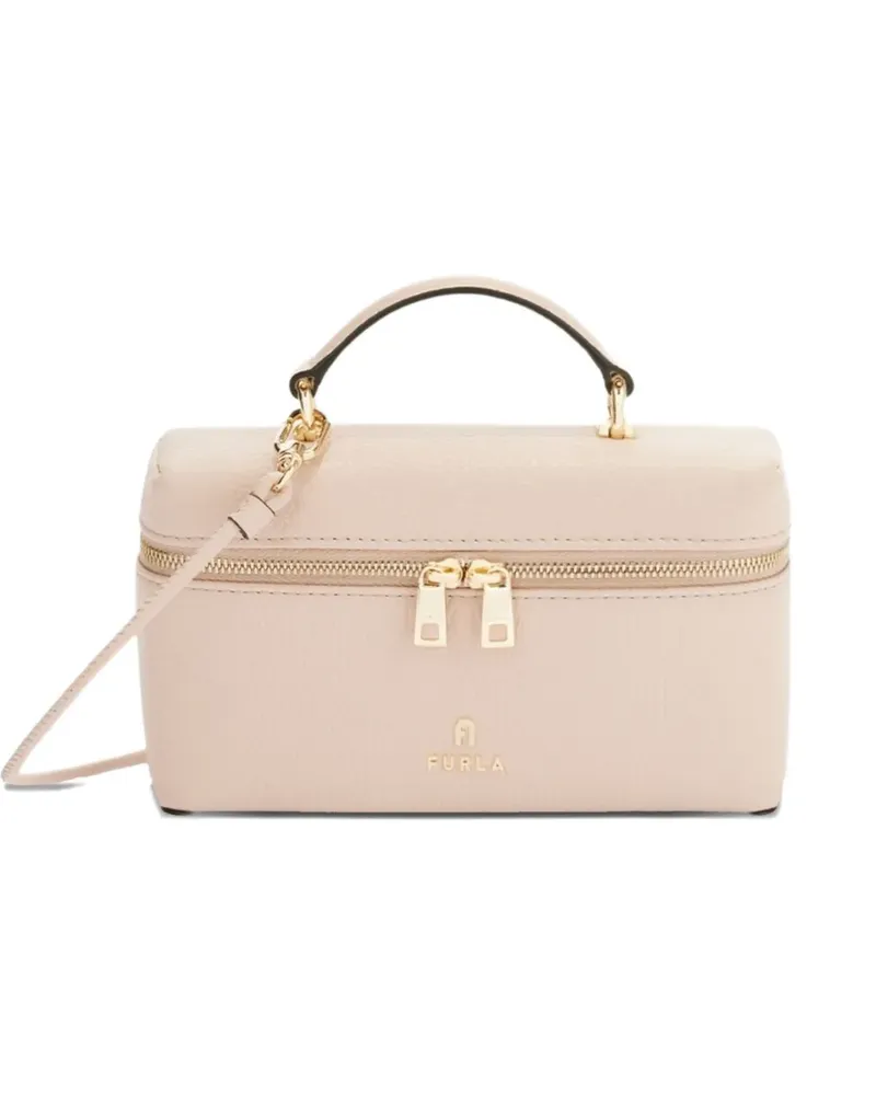 Furla Mini-Tasche mit Henkel - Nude Nude