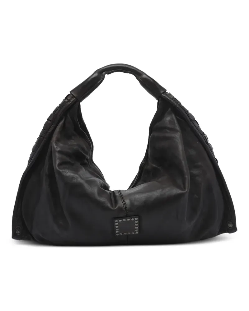 Campomaggi Atena woven shoulder bag - Braun Braun