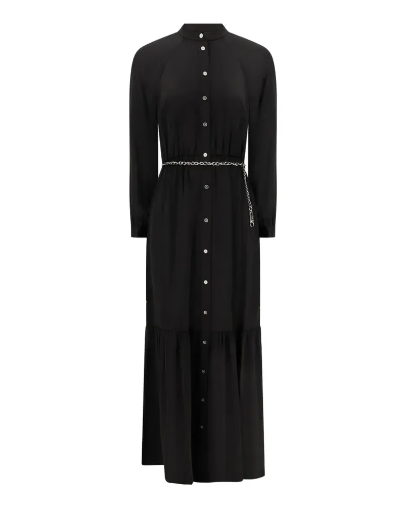 Michael Kors Hemdkleid mit Gürtel - Schwarz Schwarz