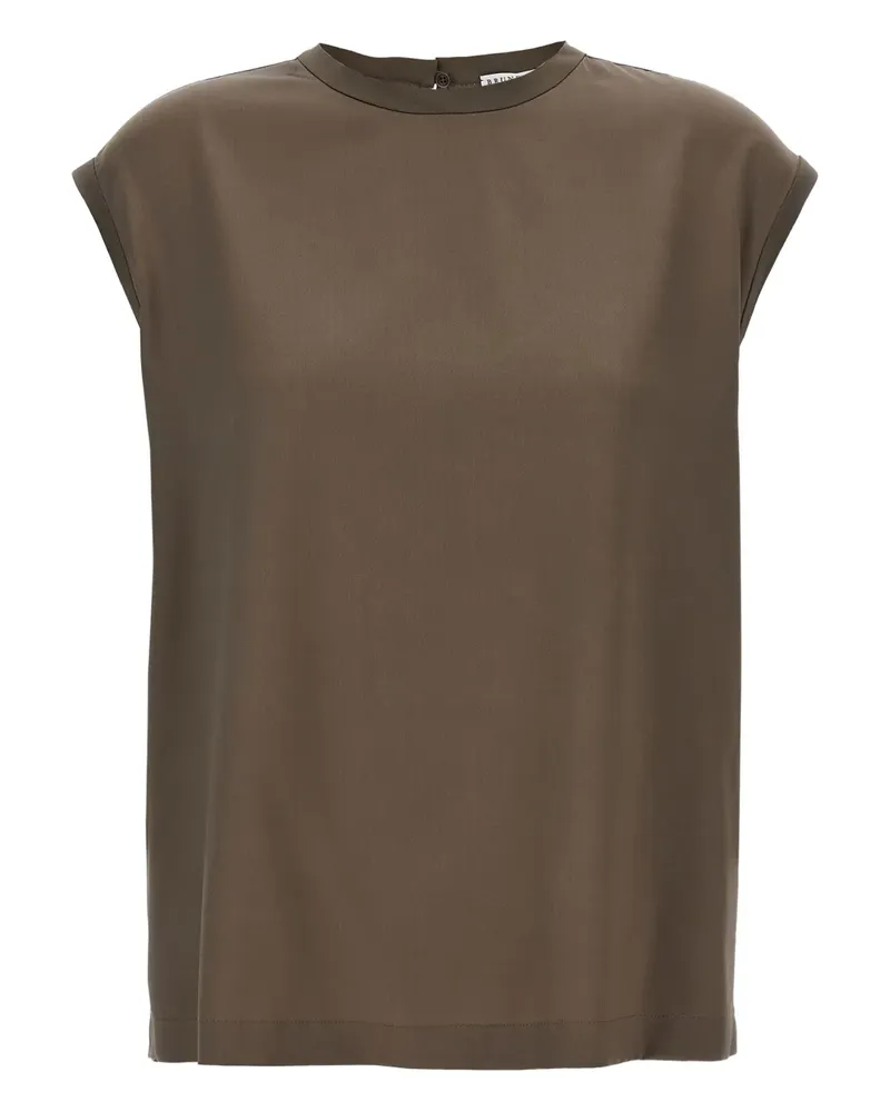 Brunello Cucinelli Monile T-Shirt - Braun Braun