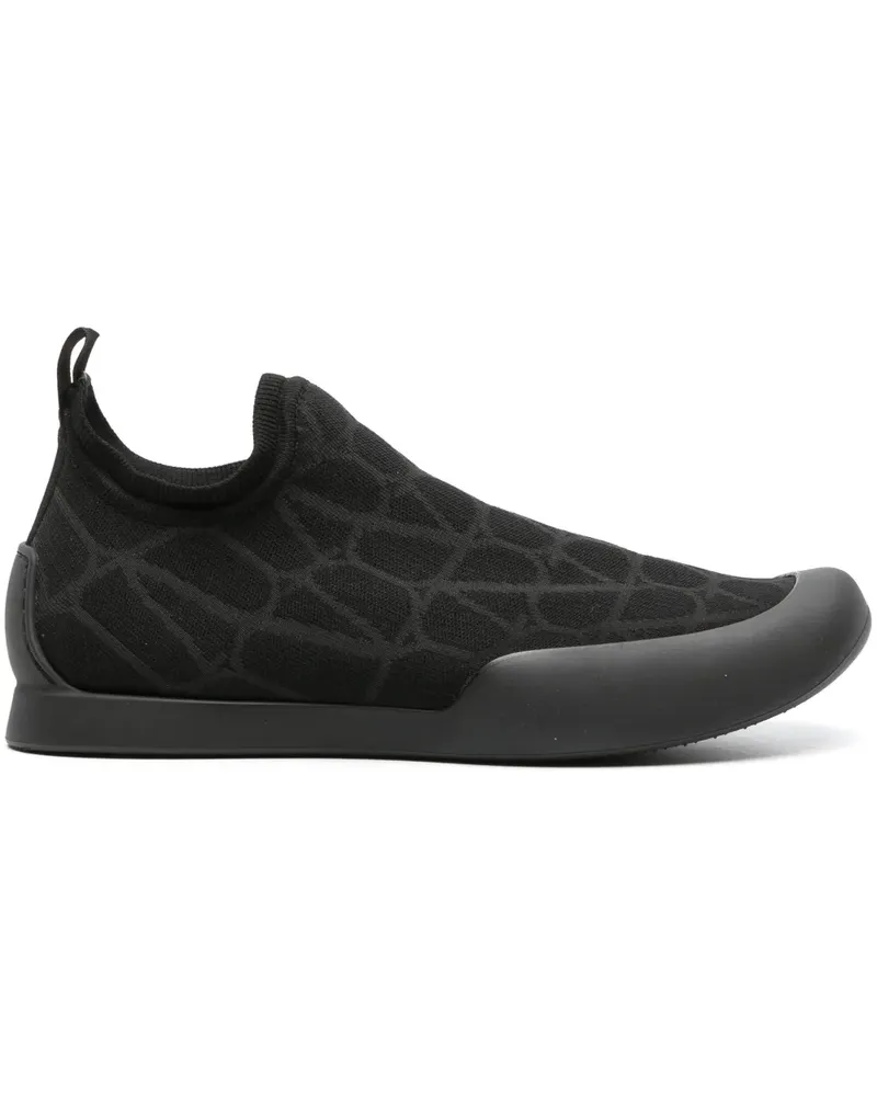 Valentino Garavani Cityshore Slip-On-Sneakers - Schwarz Schwarz