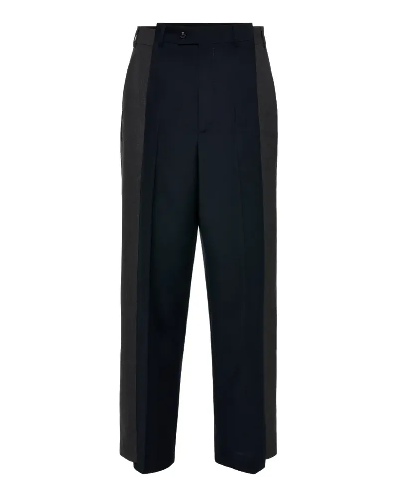 Maison Margiela Zweifarbige Hose - Blau Blau
