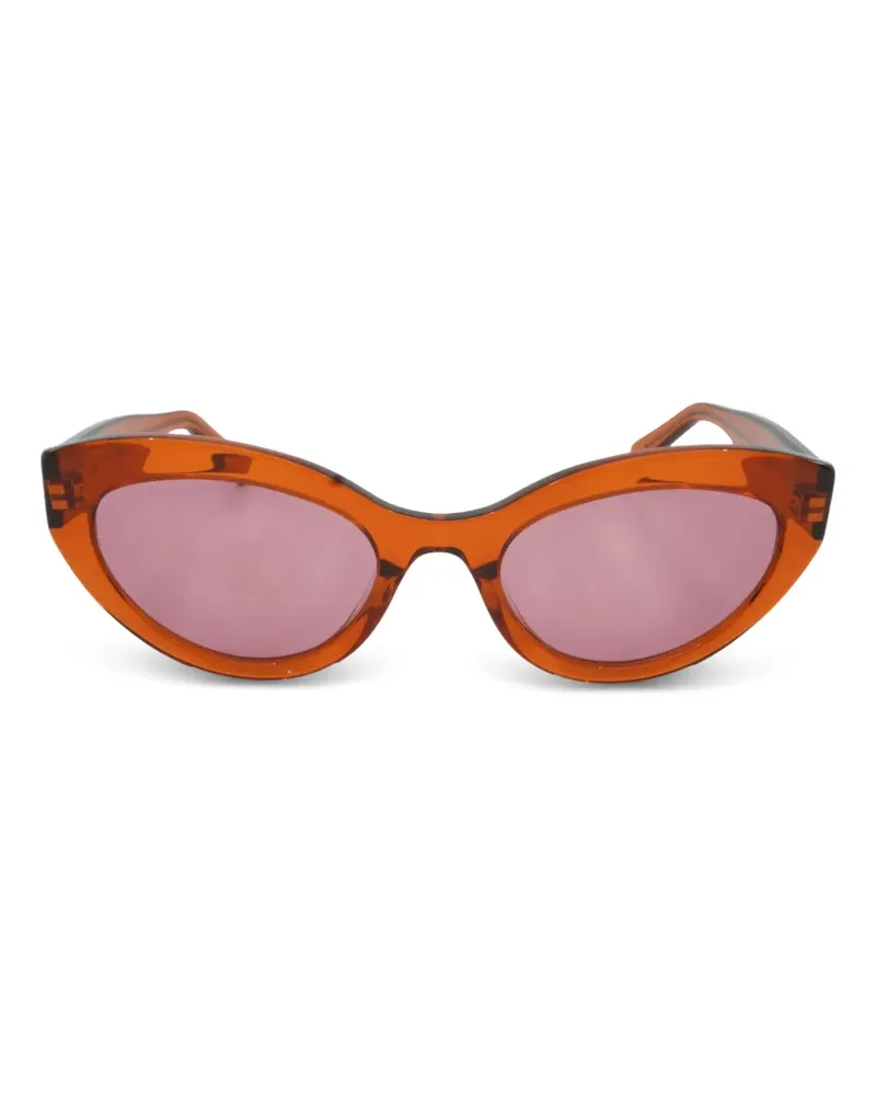 MCM Sonnenbrille mit Cat-Eye-Gestell - Orange Orange