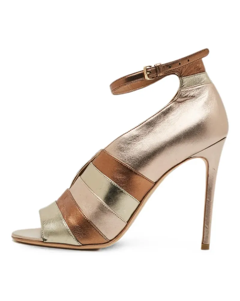 Laurence Dacade Sianni open-toe ankle-strap sandals - Gold Gold