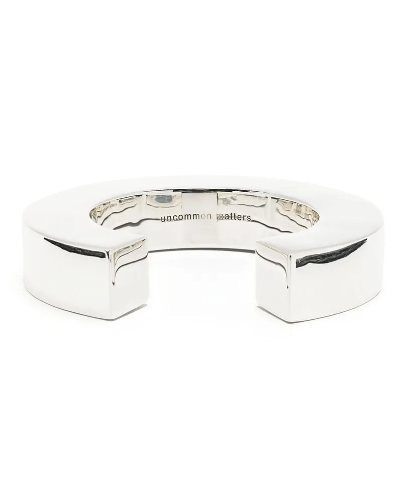 UNCOMMON MATTERS Klassische Armspange - Silber Silber