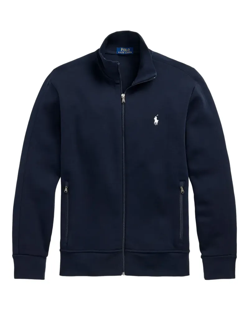 Ralph Lauren zipped logo sweaters - Blau Blau