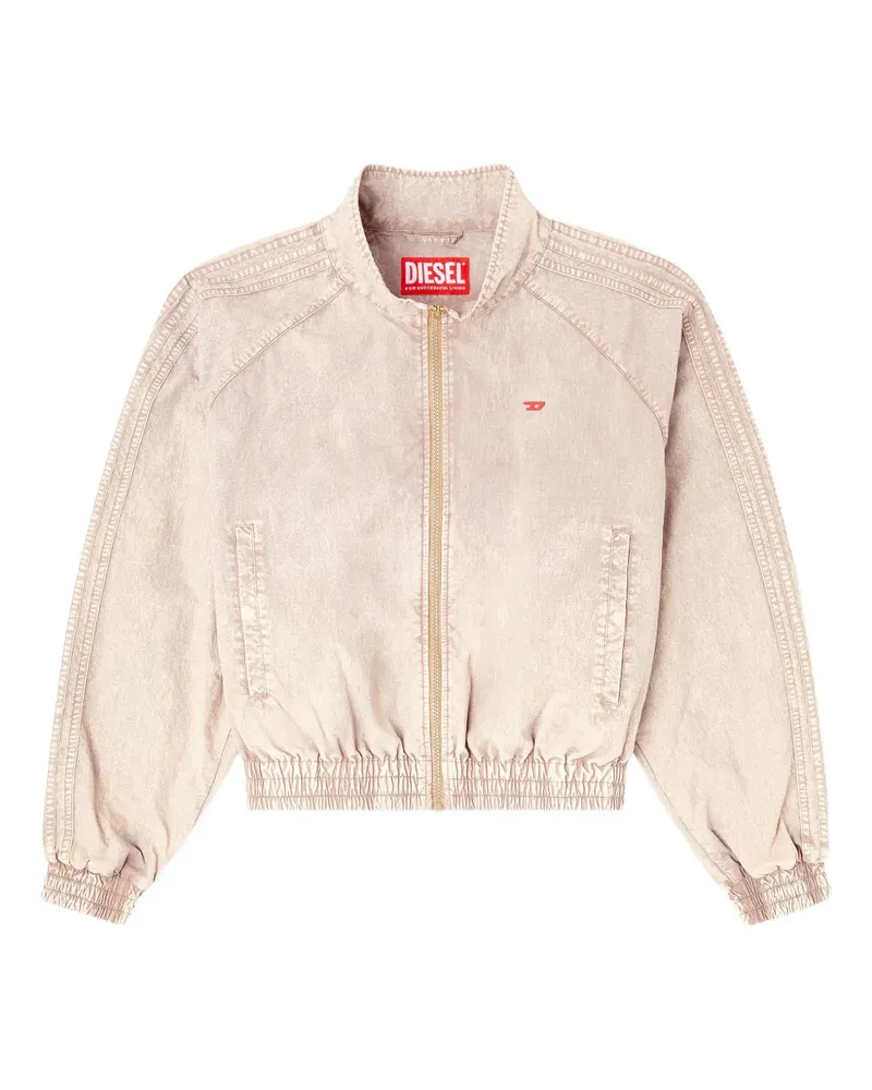 Diesel G-Arden mock-neck jacket - Nude Nude