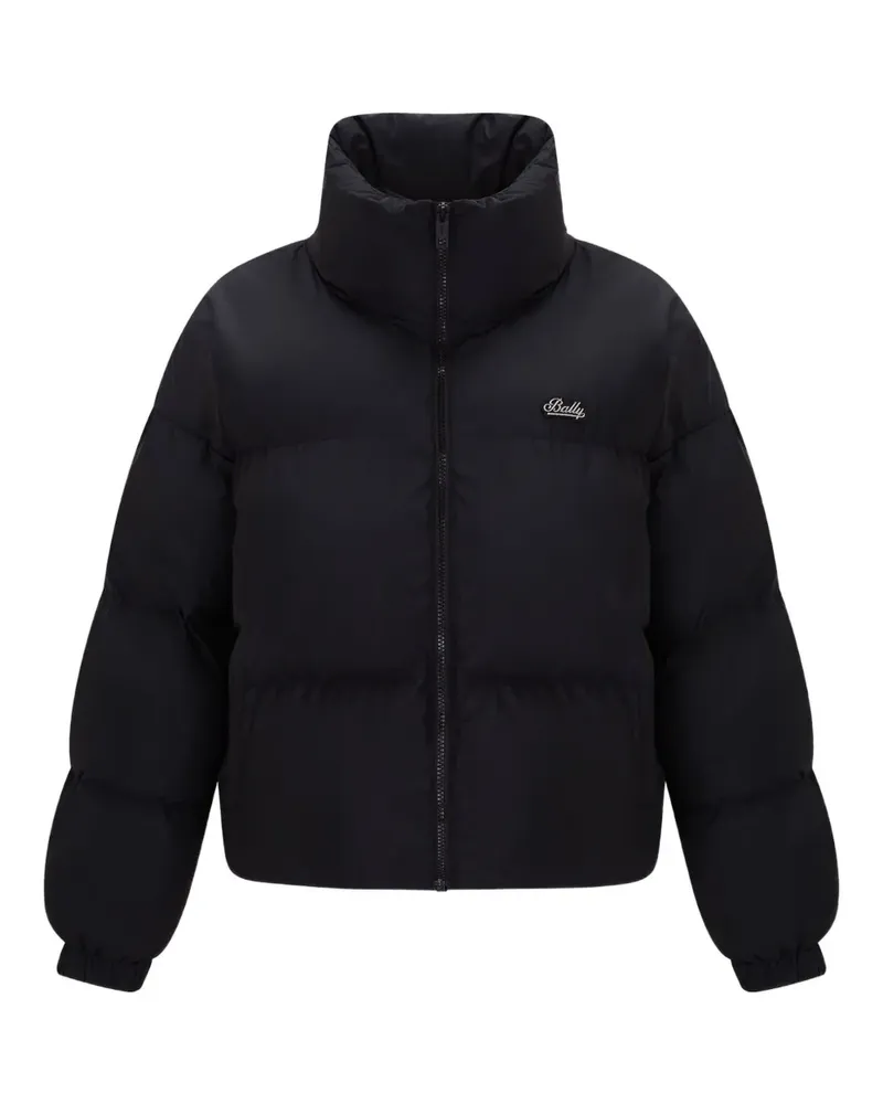 Bally Steppjacke mit Logo - Schwarz Schwarz