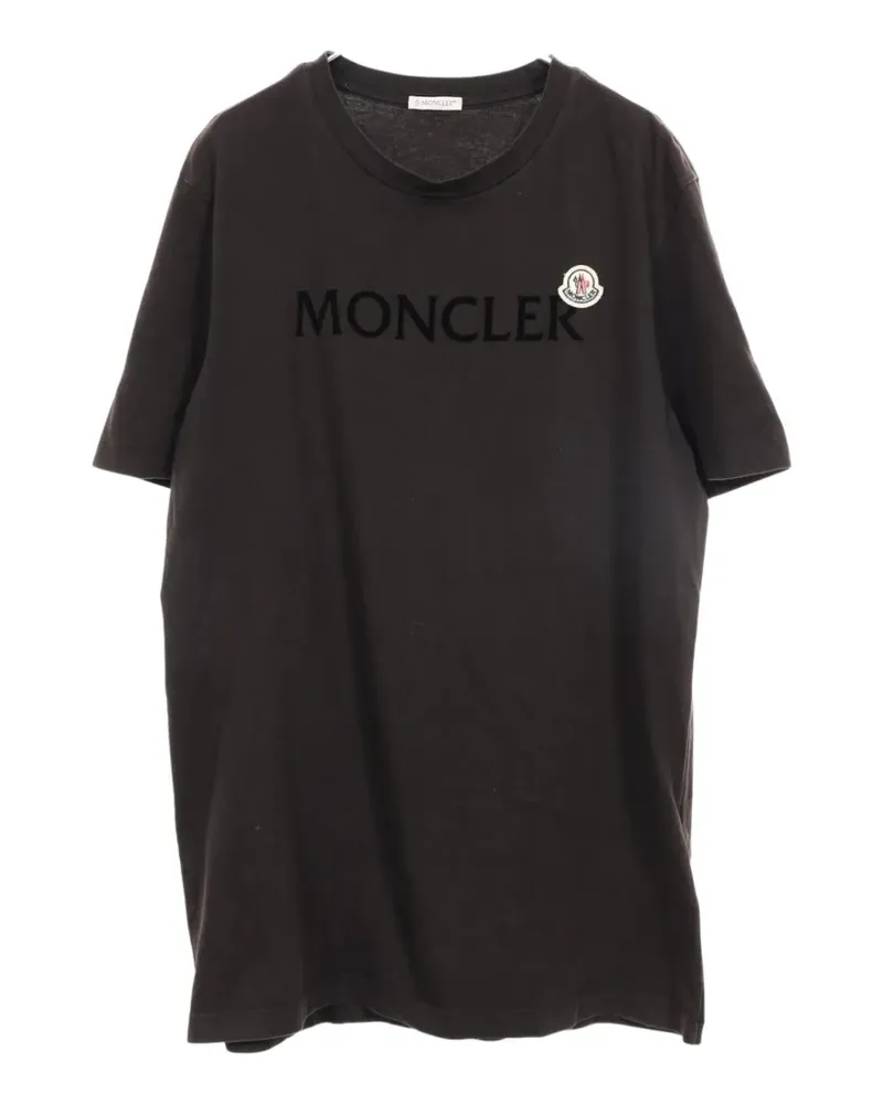 Moncler 2000s logo T-shirt - Schwarz Schwarz