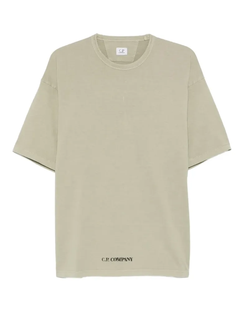C.P. Company logo-print T-shirt - Grün Grün