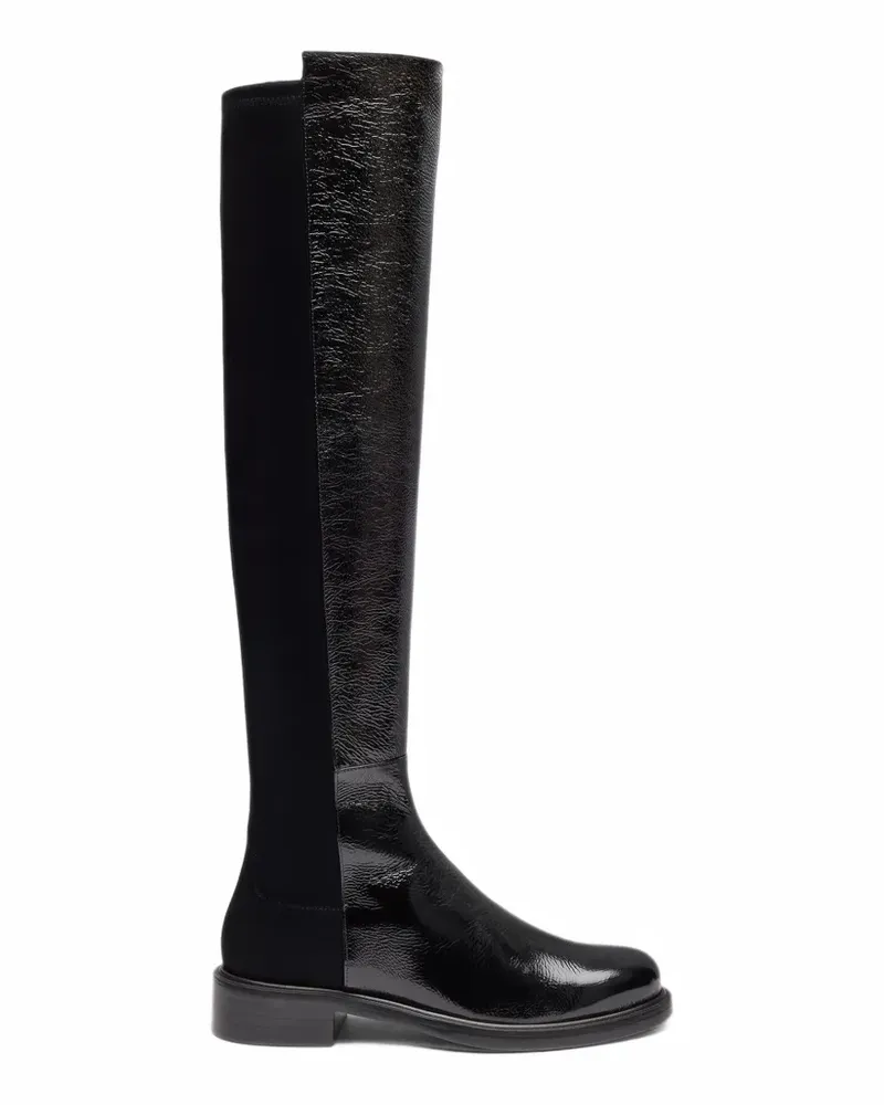 Stuart Weitzman 5050 Gisele Overknee-Boots - Schwarz Schwarz