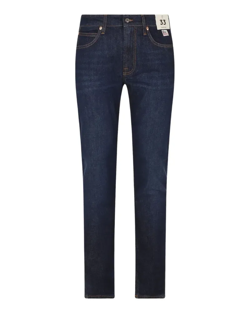 Roy Roger's Klassische Slim-Fit-Jeans - Blau Blau