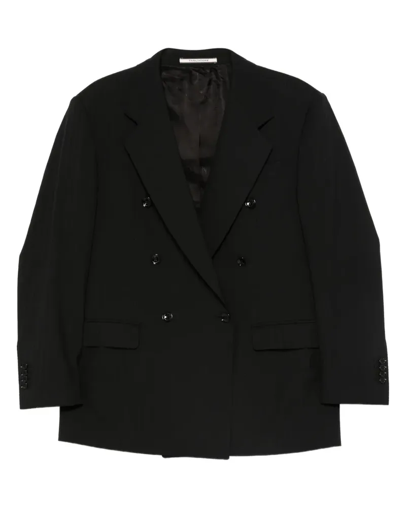 Tagliatore double-breasted jacket - Schwarz Schwarz