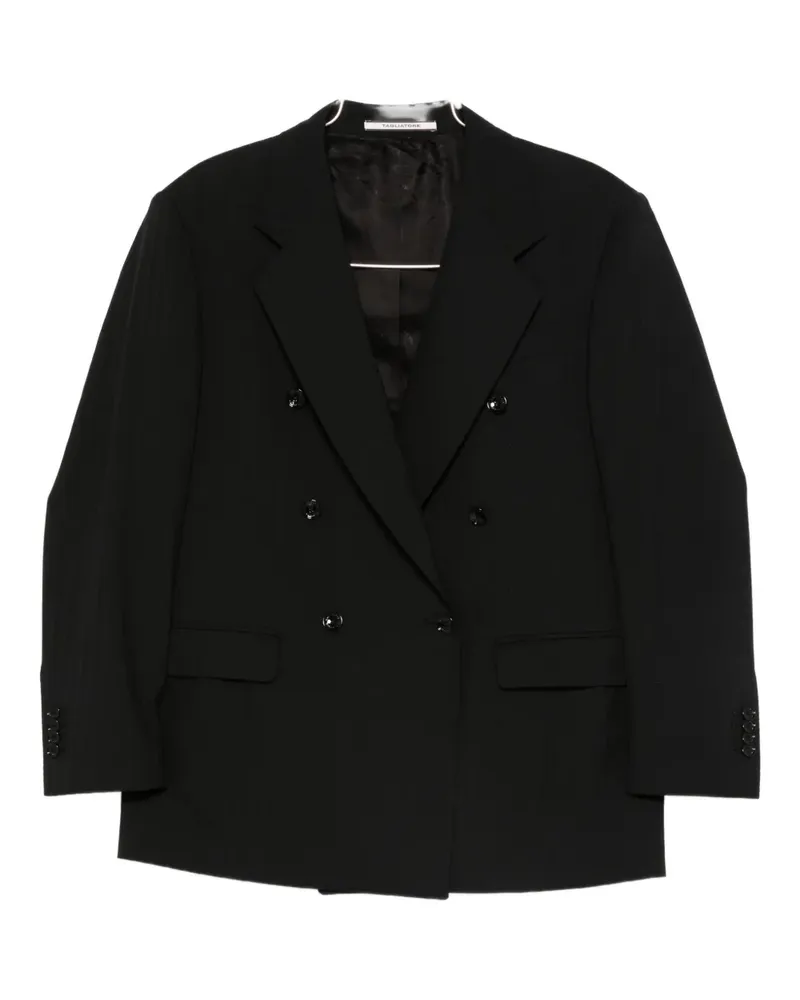Tagliatore double-breasted jacket - Schwarz Schwarz