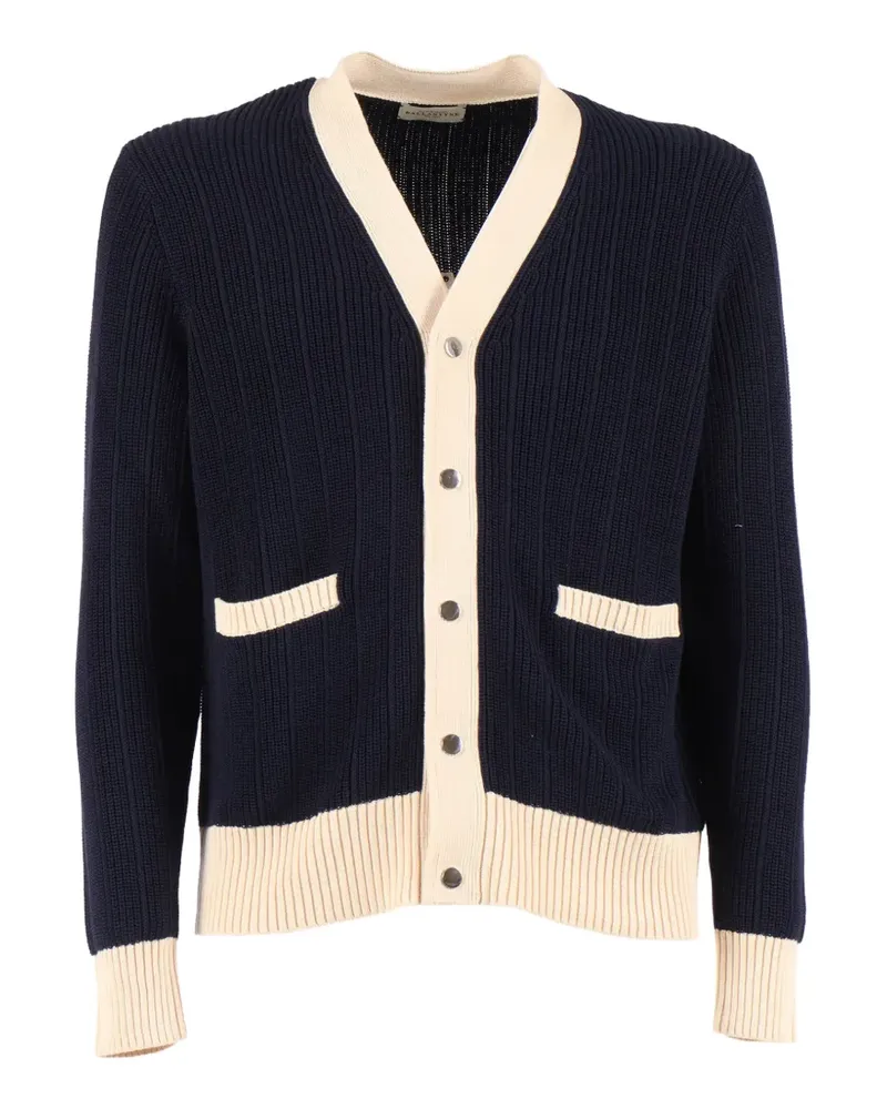 Ballantyne pocket-detail V-neck cardigan - Blau Blau