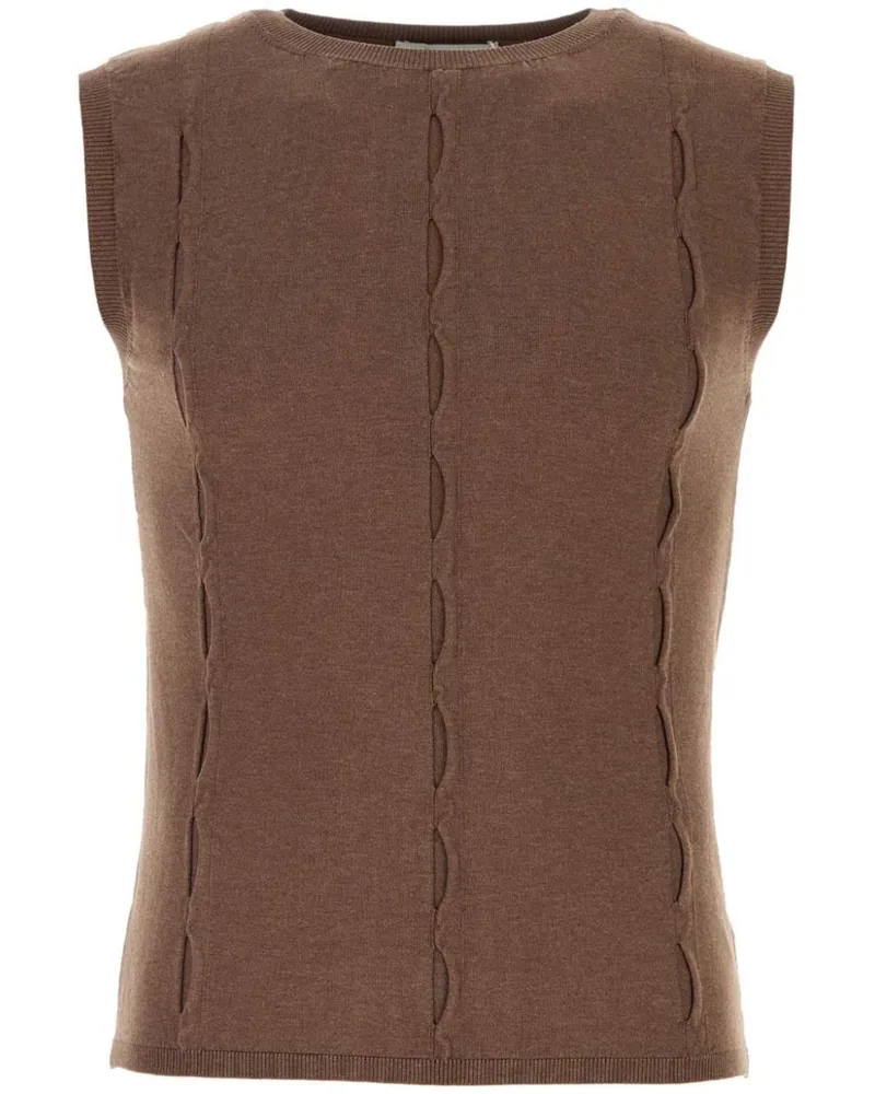GIMAGUAS Forat Tanktop - Braun Braun