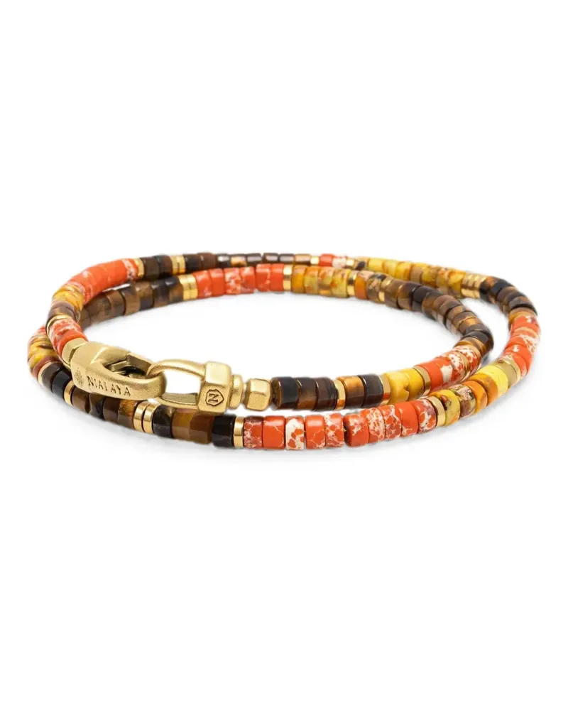 Nialaya Armband mit Perlen - Gold Gold