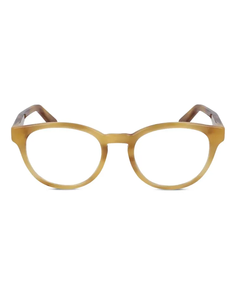 Chloé Brille mit rundem Gestell - Braun Braun