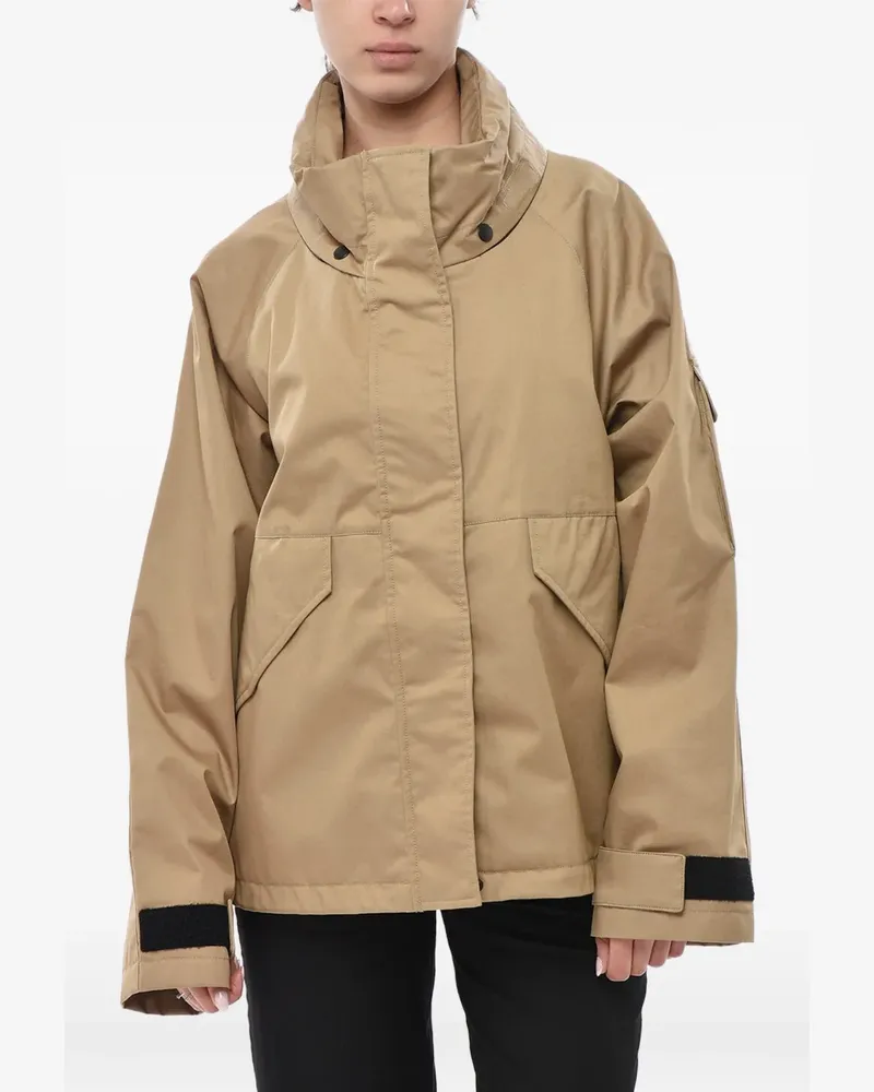 Woolrich Lily Jacke mit abnehmbarer Kapuze - Nude Nude