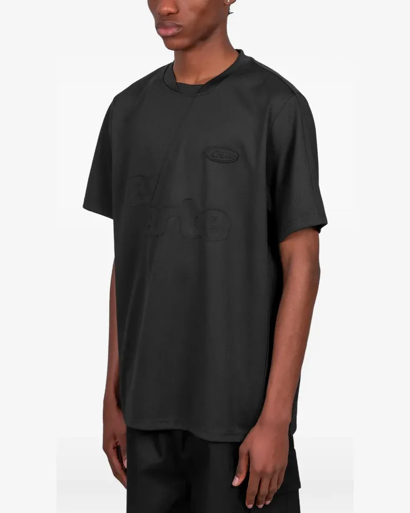 Arte Antwerp logo-detail T-shirt - Schwarz Schwarz