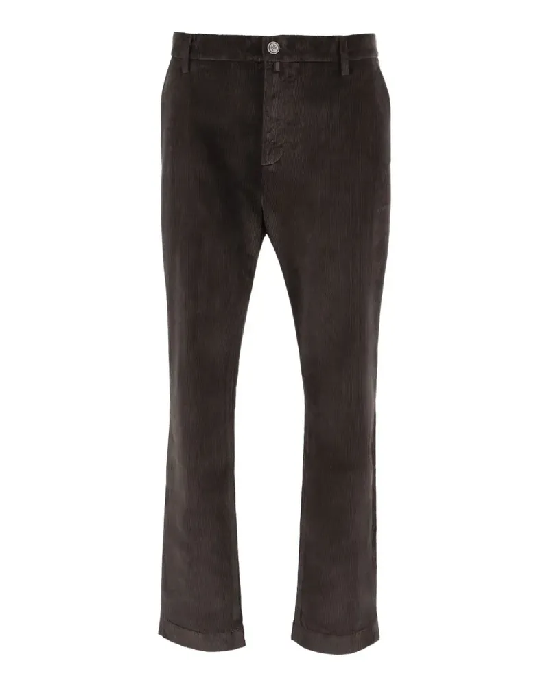 Jacob Cohën Straight-Leg-Hose aus Cord - Braun Braun