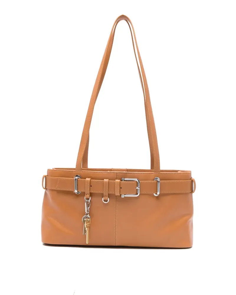 OSOI Brocle Schultertasche - Braun Braun