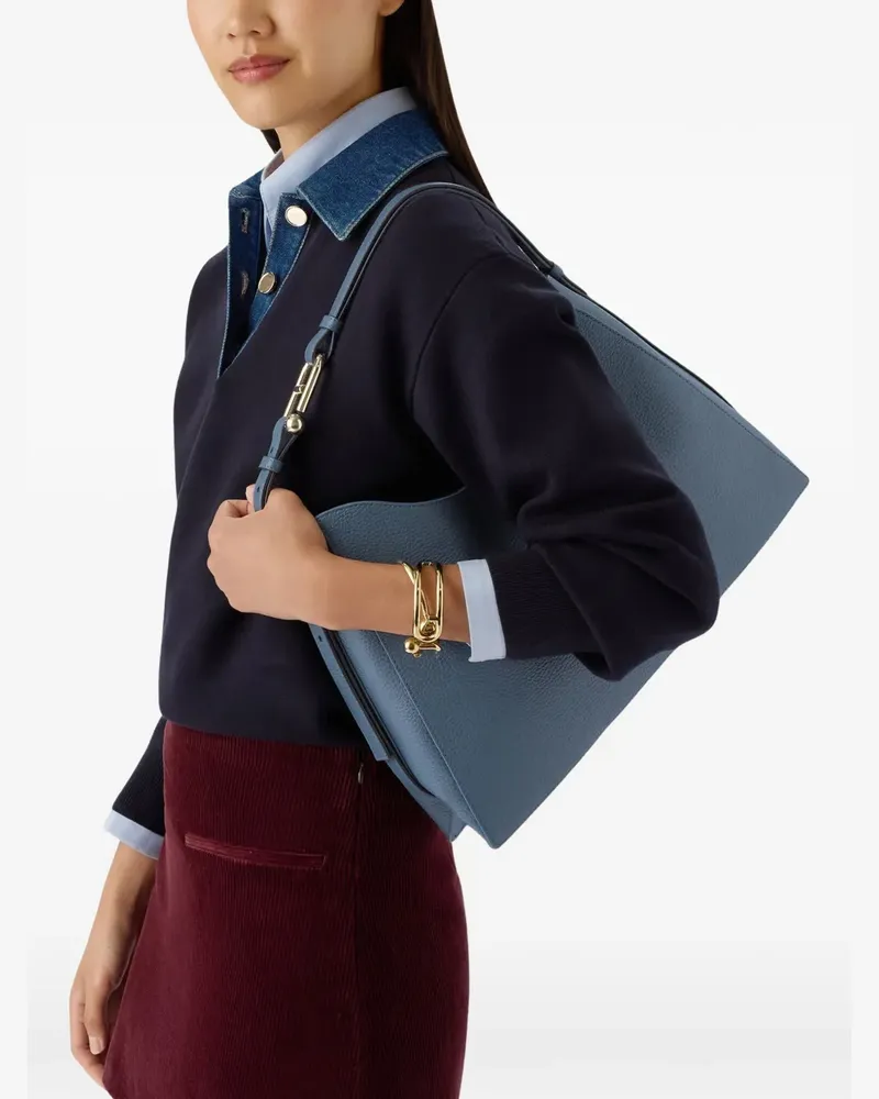 Furla Große Nuvola Schultertasche - Blau Blau