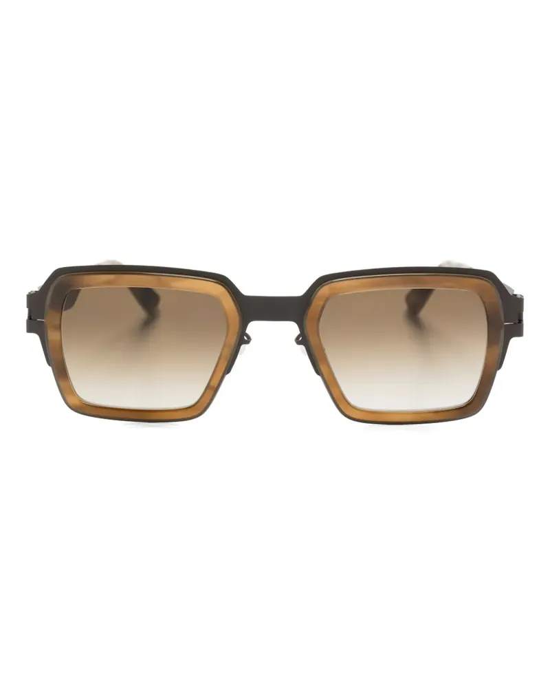 Mykita geometric-frame sunglasses - Braun Braun