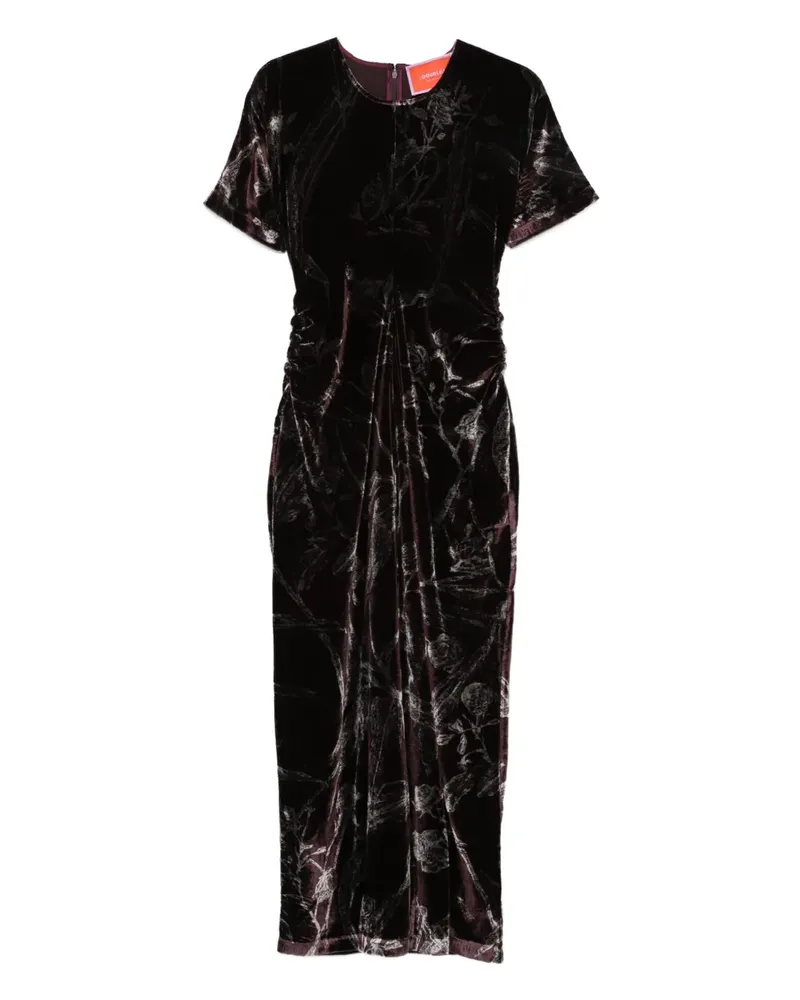 La DoubleJ Kleid mit Blumen-Print - Rot Rot