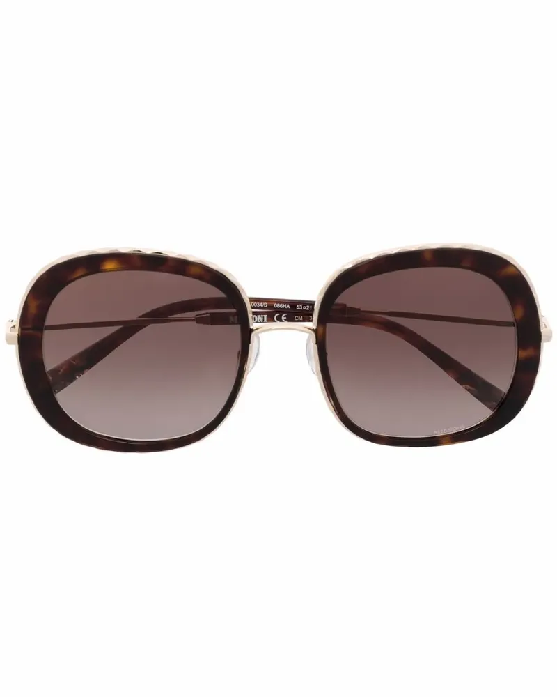 Missoni Klassische Sonnenbrille - Braun Braun