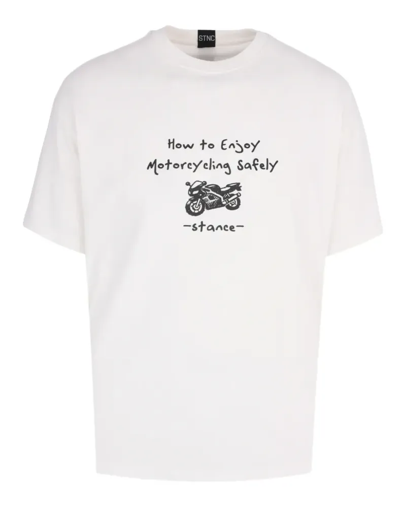 Stance printed T-shirt - Weiß Weiß