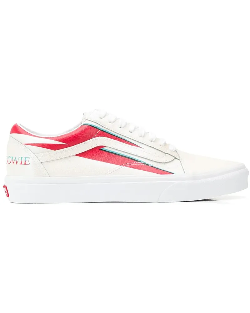 Vans Bowie' Sneakers mit Blitzen - Weiß Weiß