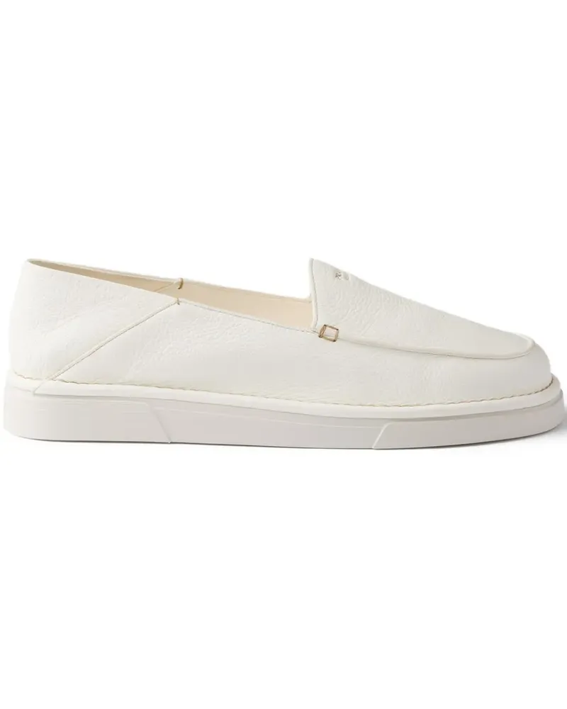 Prada Klassische Loafer - Weiß Weiß