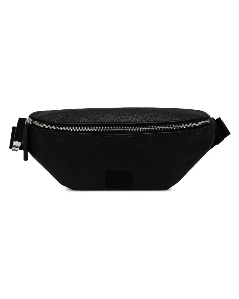 HUGO BOSS Gürteltasche mit Logo-Patch - Schwarz Schwarz