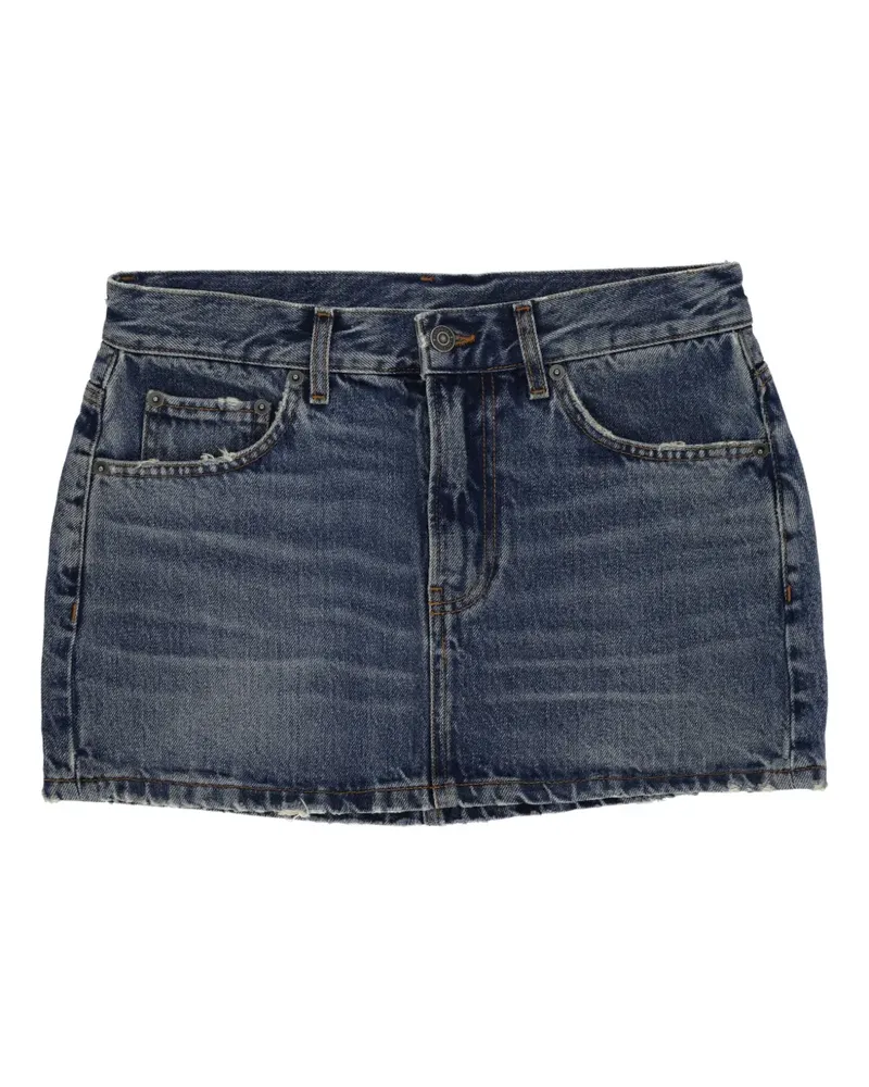 Fiorucci five-pocket mini skirt - Blau Blau