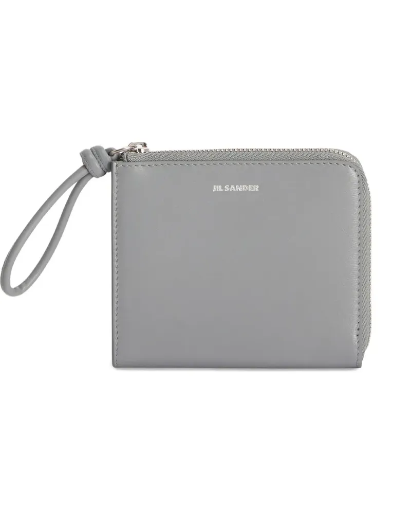 Jil Sander Klassisches Portemonnaie - Grau Grau