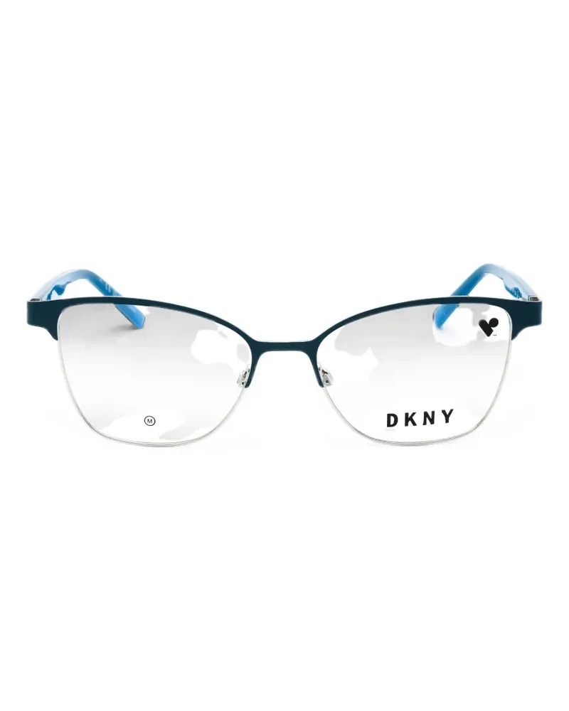 DKNY rectangle-frame glasses - Blau Blau