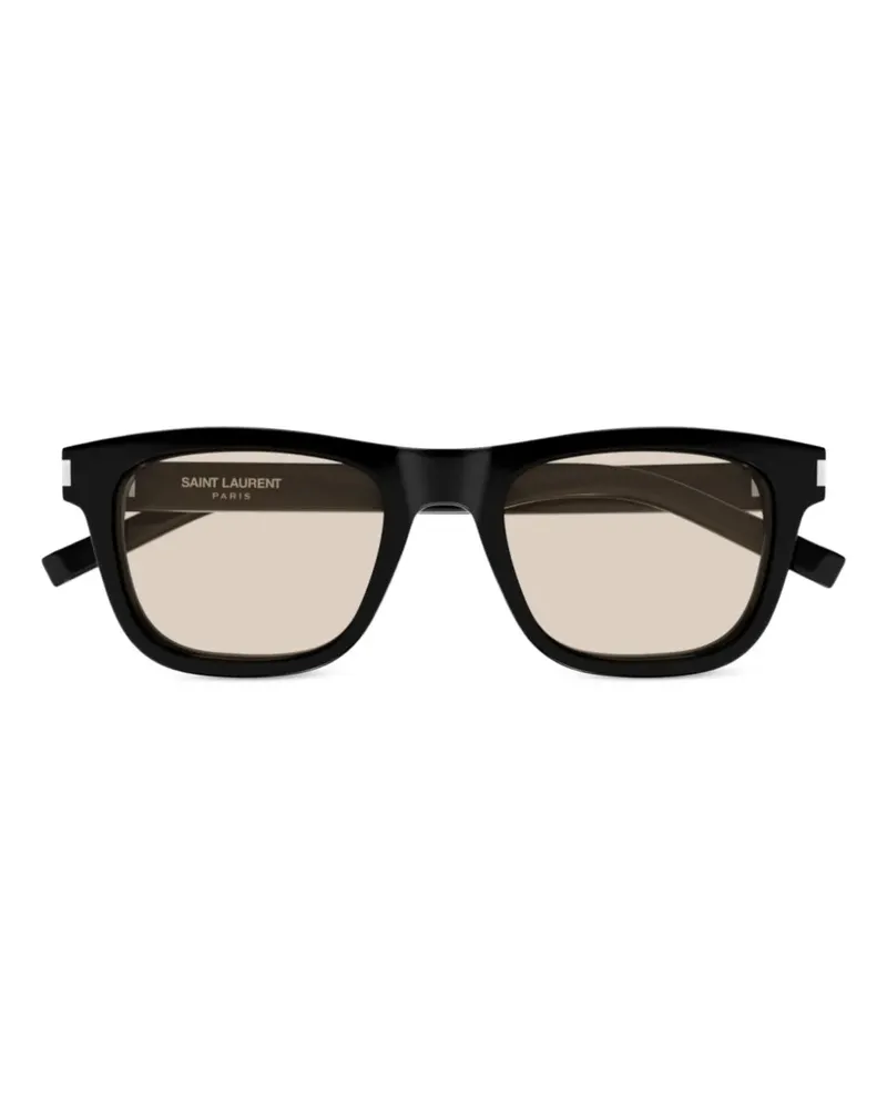 Saint Laurent Brille mit eckigem Gestell - Schwarz Schwarz