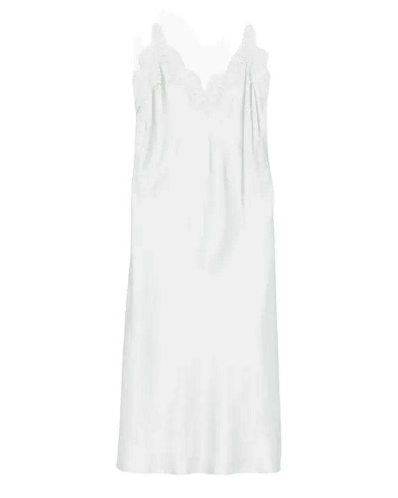 Róhe lace-detail midi dress - Blau Blau